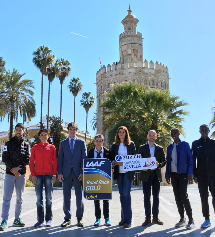 nota prensa maraton sevilla zurich