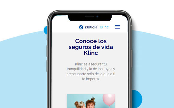 Seguros de vida online Zurich Klinc