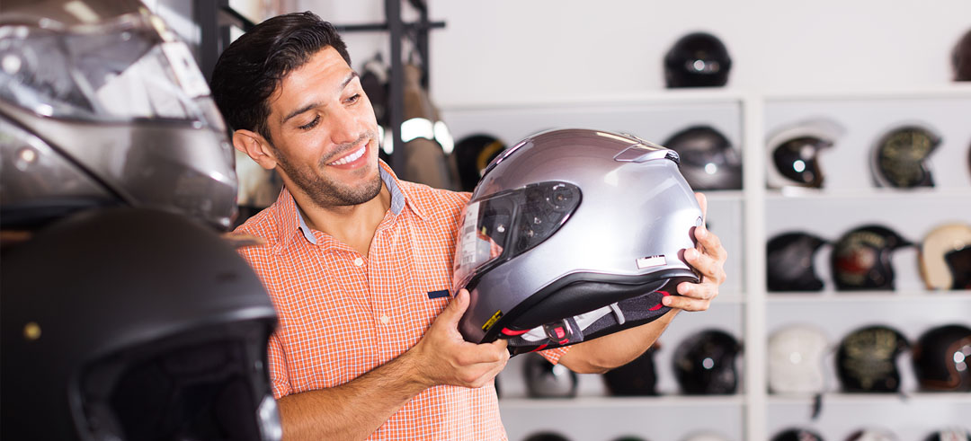 Entérate los diferentes tipos de casco para motocicleta