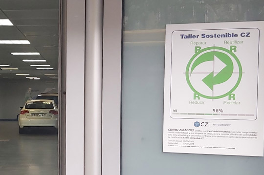 Zurich Seguros facilita la certificación sostenible a sus talleres colaboradores
