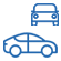 icono dos coches