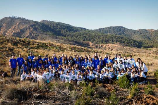 Zurich Seguros planta 1.700 árboles en Tarragona para combatir la deforestación y la sequía