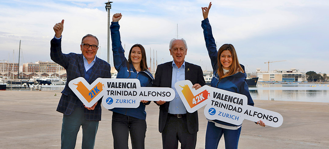 Zurich Seguros se une como patrocinador principal al Maratón Valencia