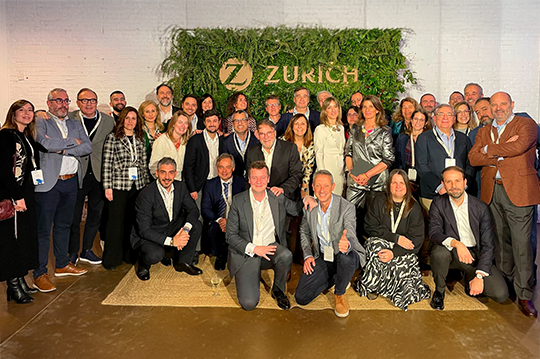 Zurich Seguros cierra sus encuentros estratégicos con agentes y corredores de toda España