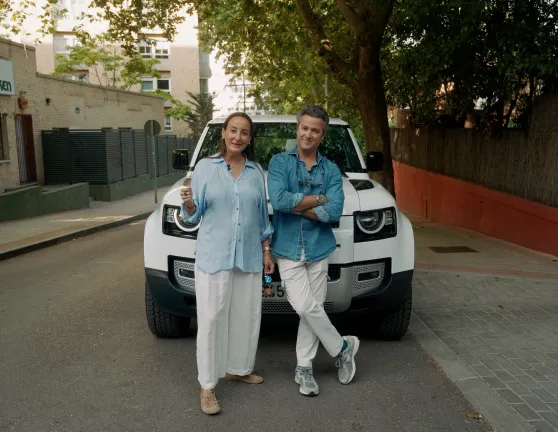 Car tour de Lucía Pombo y Álvaro López Huerta