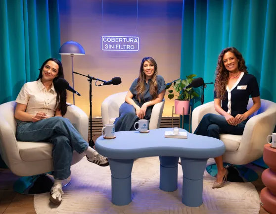 Àngela Mármol, Alicia González y Laura Madrueño en Cobertura sin filtro