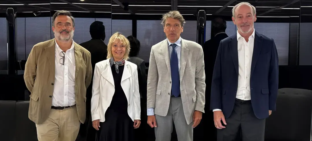 Chema Vera, Cristina Molina, Celso Arango y Vicente Cancio