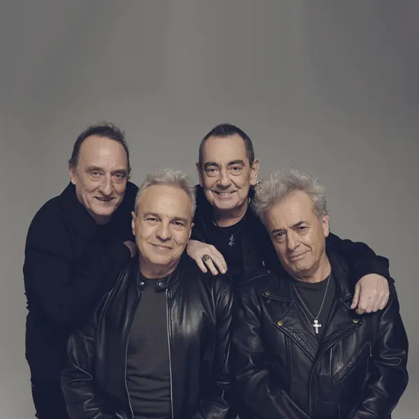 componentes del grupo musical Hombres G