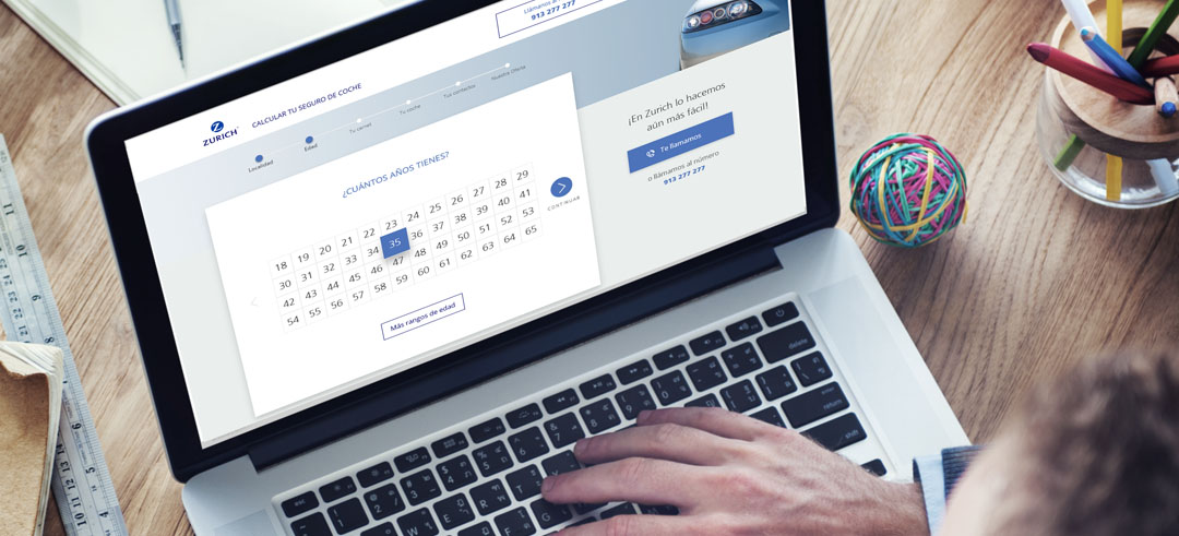 Contratar un seguro de coche online - Blog Zurich Seguros