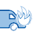 incendio seguro furgonetas zurich icono