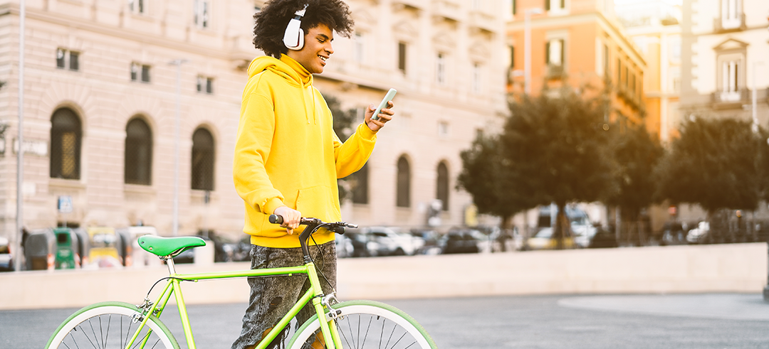 como ir en bici