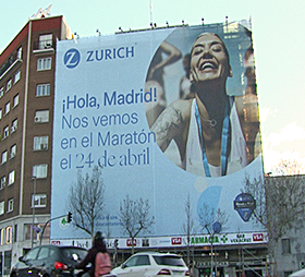 lona publicitaria zurich